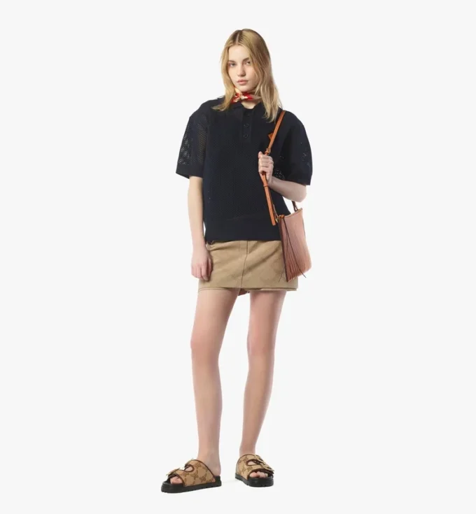 Aren Crossbody en piel napa Aren Crossbody en piel napa
