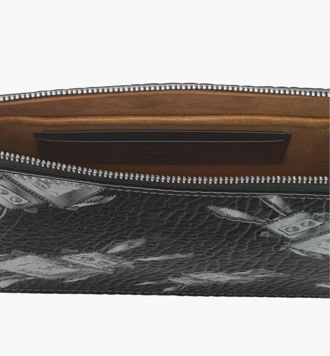 Bolsa de mano con correa de cadena en Rabot Visetos Bolsa de mano con correa de cadena en Rabot Visetos