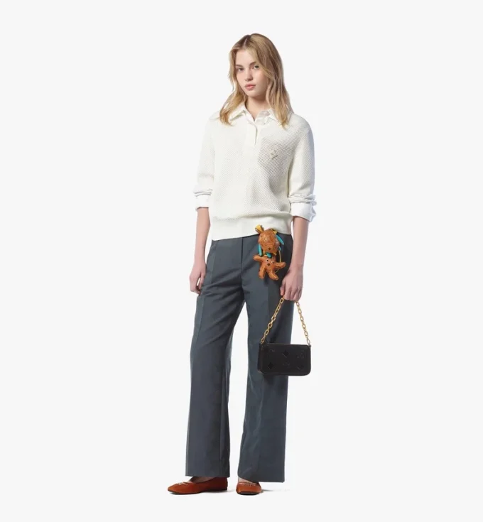 Bolso Aren Crossbody en piel con Maxi Monogram Bolso Aren Crossbody en piel con Maxi Monogram