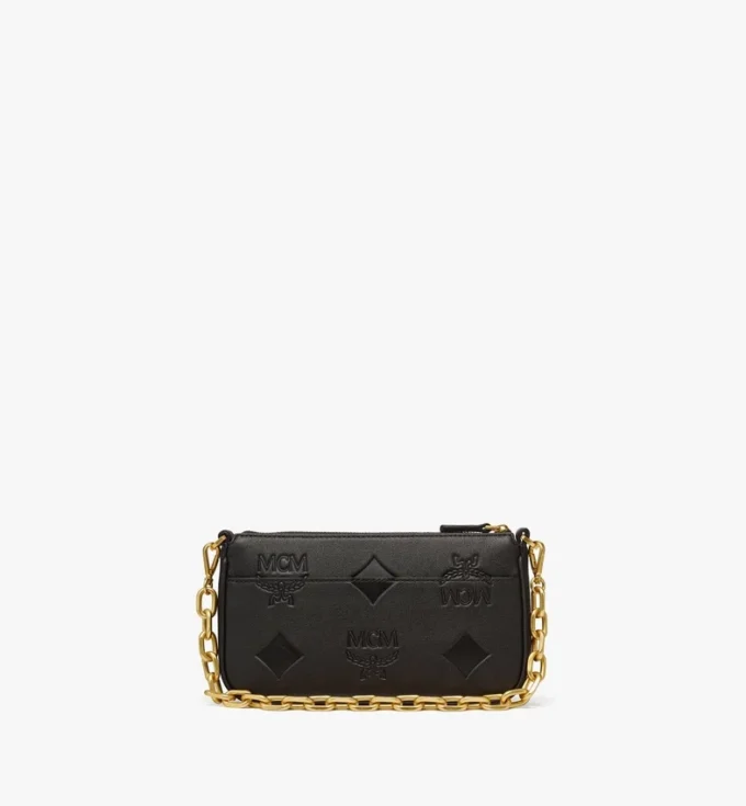 Bolso Aren Crossbody en piel con Maxi Monogram Bolso Aren Crossbody en piel con Maxi Monogram