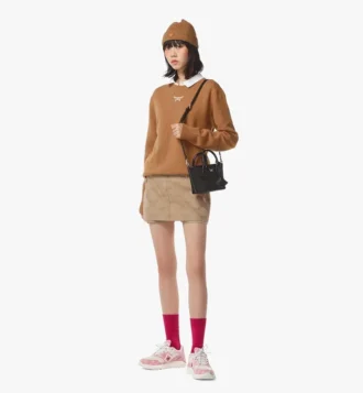 Bolso Aren Shopper de nailon reciclado y cuero con estampado Monogram