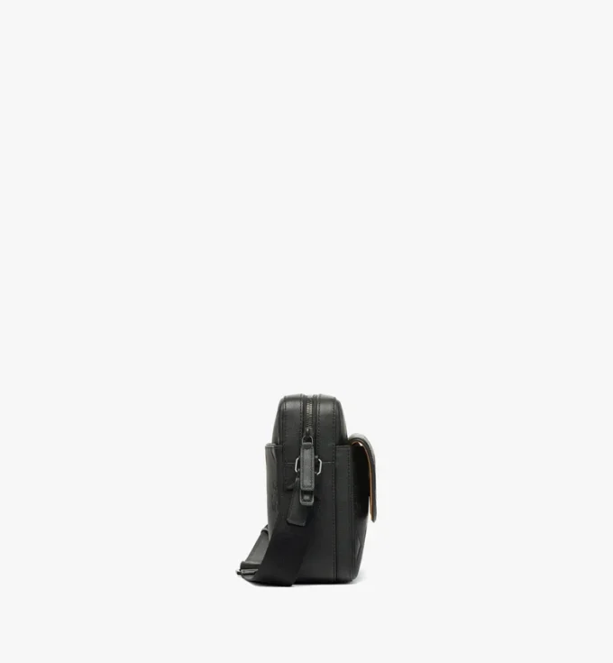 Bolso bandolera Aren en piel con Maxi Monogram Bolso bandolera Aren en piel con Maxi Monogram