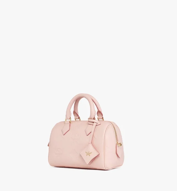 Bolso Boston Ella en piel con Maxi Monogram Bolso Boston Ella en piel con Maxi Monogram