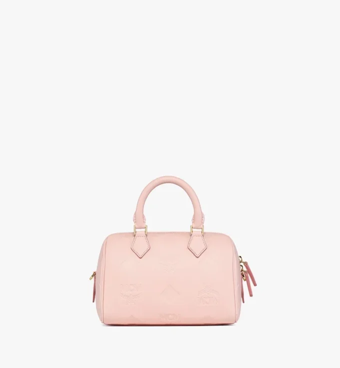 Bolso Boston Ella en piel con Maxi Monogram Bolso Boston Ella en piel con Maxi Monogram
