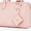 Bolso Boston Ella en piel con Maxi Monogram Bolso Boston Ella en piel con Maxi Monogram