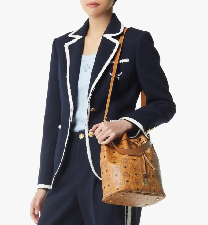 Bolso con cordón Dessau Drawstring en Visetos Bolso con cordón Dessau Drawstring en Visetos