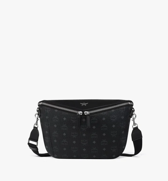 Bolso cruzado Diamant 3D en mezcla de piel Visetos Bolso cruzado Diamant 3D en mezcla de piel Visetos