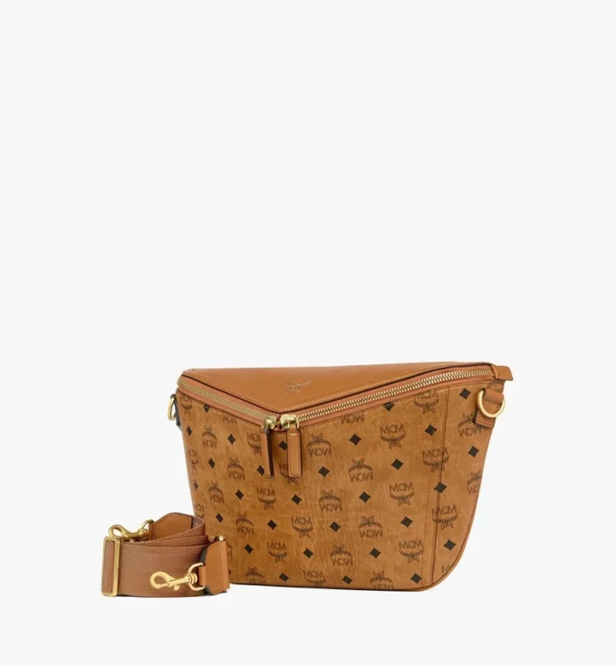 Bolso cruzado Diamant 3D en mezcla de piel Visetos Bolso cruzado Diamant 3D en mezcla de piel Visetos