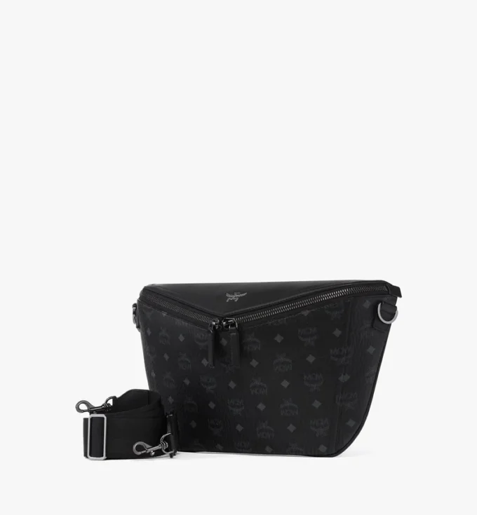 Bolso cruzado Diamant 3D en mezcla de piel Visetos Bolso cruzado Diamant 3D en mezcla de piel Visetos