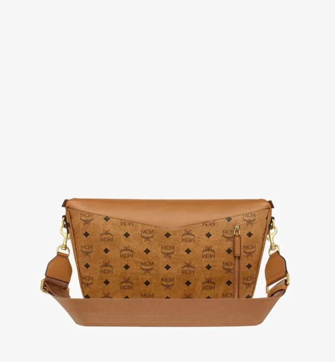 Bolso cruzado Diamant 3D en mezcla de piel Visetos Bolso cruzado Diamant 3D en mezcla de piel Visetos
