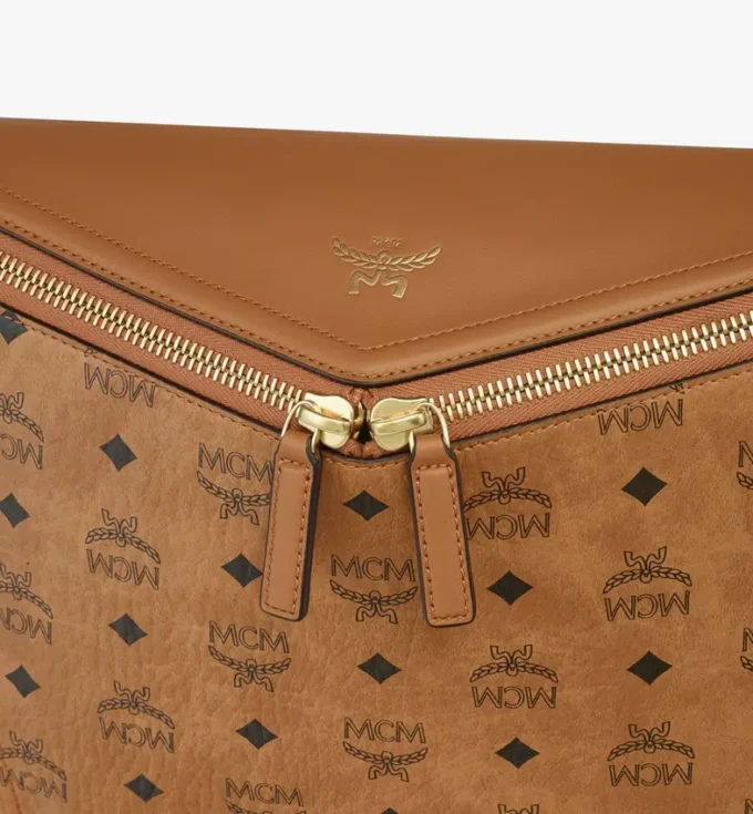 Bolso cruzado Diamant 3D en mezcla de piel Visetos Bolso cruzado Diamant 3D en mezcla de piel Visetos