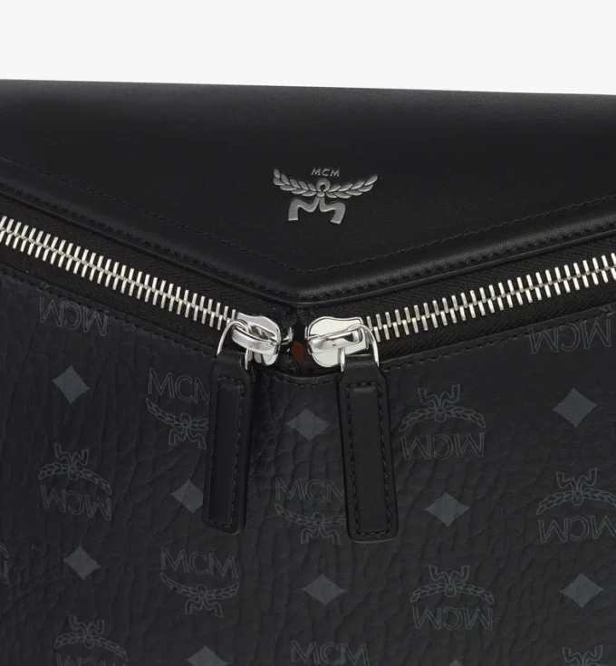 Bolso cruzado Diamant 3D en mezcla de piel Visetos Bolso cruzado Diamant 3D en mezcla de piel Visetos