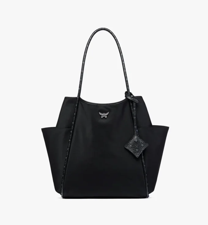 Bolso de compras Aren en Econyl® y cuero Bolso de compras Aren en Econyl® y cuero