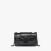Bolso de hombro acolchado Travia en piel arrugada Bolso de hombro acolchado Travia en piel arrugada