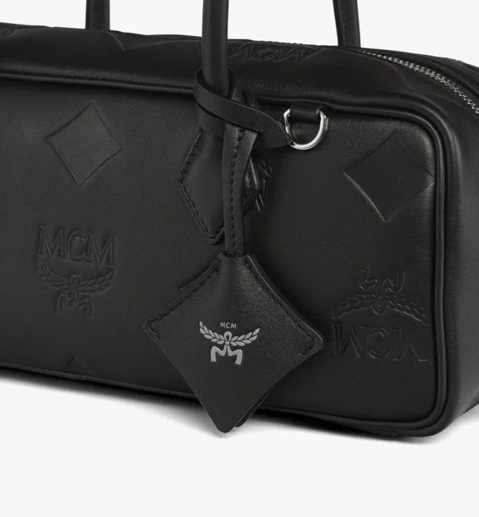 Bolso de hombro Aren East West en piel Maxi Monogram
