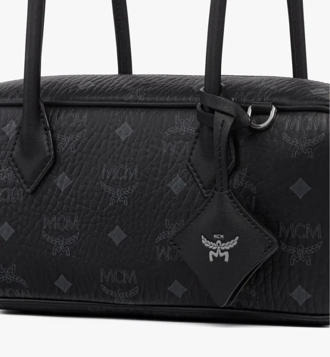 Bolso de hombro Aren East West en Visetos Bolso de hombro Aren East West en Visetos