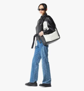 Bolso de hombro Aren en piel de cordero
