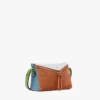 Bolso de hombro Diamant 3D en gamuza y piel de becerro Bolso de hombro Diamant 3D en gamuza y piel de becerro
