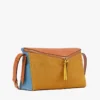 Bolso de hombro Diamant 3D en gamuza y piel de becerro Bolso de hombro Diamant 3D en gamuza y piel de becerro