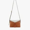 Bolso de hombro Diamant 3D en gamuza y piel de becerro Bolso de hombro Diamant 3D en gamuza y piel de becerro