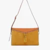 Bolso de hombro Diamant 3D en gamuza y piel de becerro Bolso de hombro Diamant 3D en gamuza y piel de becerro