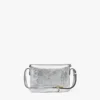 Bolso de hombro Diamant 3D en piel de becerro metalizada Bolso de hombro Diamant 3D en piel de becerro metalizada