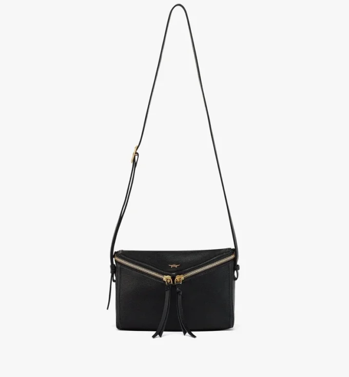 Bolso de hombro Diamant 3D en piel de cabra