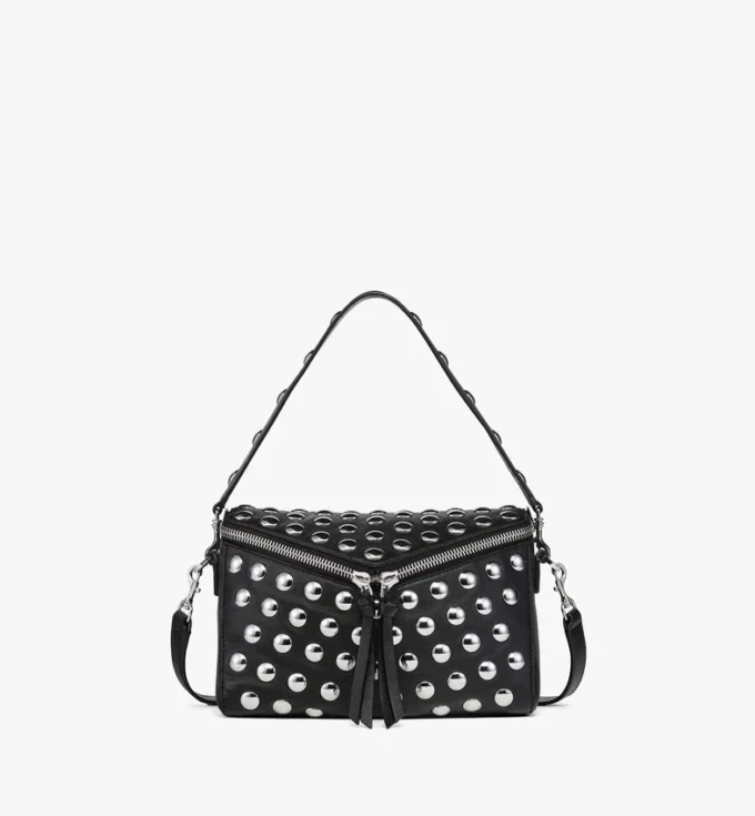 Bolso de hombro Diamant 3D en piel de cordero Galactic Gala Bolso de hombro Diamant 3D en piel de cordero Galactic Gala
