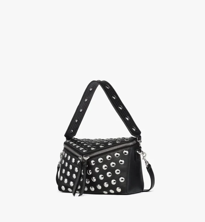 Bolso de hombro Diamant 3D en piel de cordero Galactic Gala Bolso de hombro Diamant 3D en piel de cordero Galactic Gala