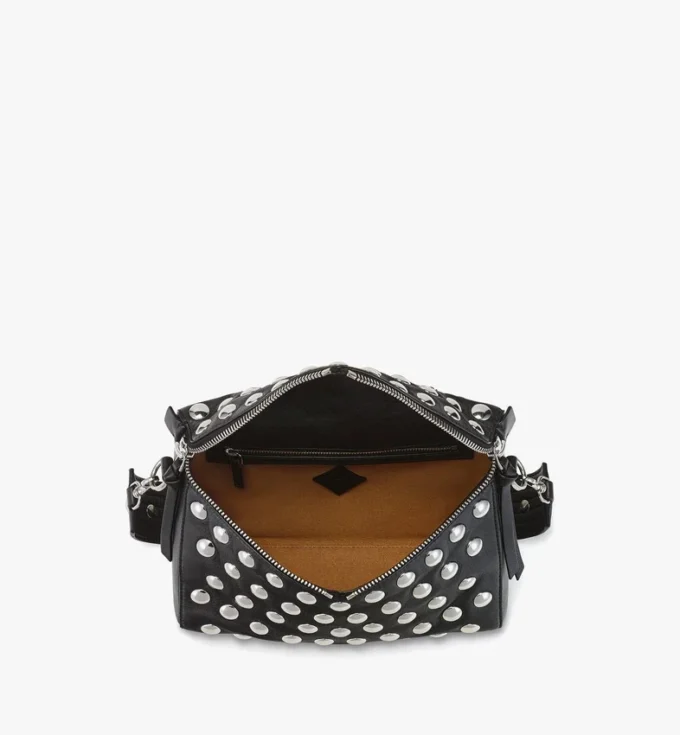 Bolso de hombro Diamant 3D en piel de cordero Galactic Gala Bolso de hombro Diamant 3D en piel de cordero Galactic Gala