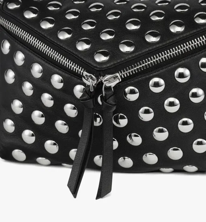 Bolso de hombro Diamant 3D en piel de cordero Galactic Gala Bolso de hombro Diamant 3D en piel de cordero Galactic Gala