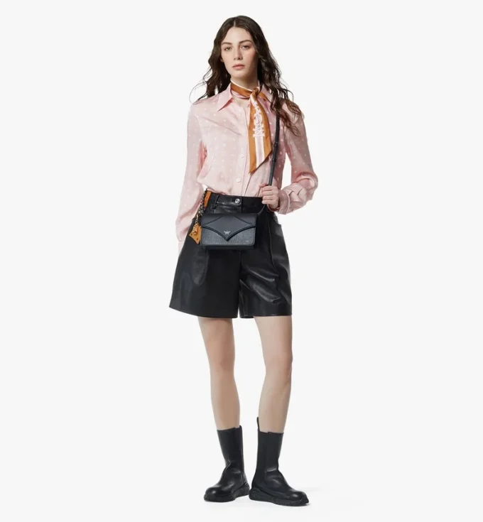 Bolso de hombro Diamond en mezcla de piel Visetos