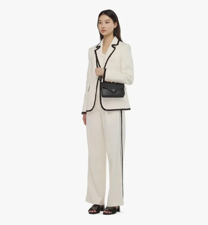 Bolso de hombro Diamond en piel de becerro Bolso de hombro Diamond en piel de becerro