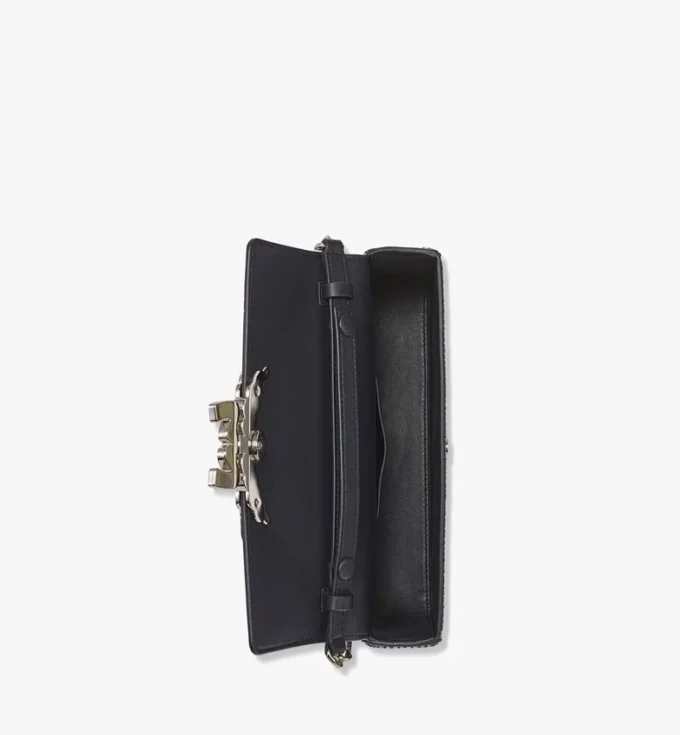 Bolso de hombro Himmel en piel con monograma de lentejuelas Bolso de hombro Himmel en piel con monograma de lentejuelas
