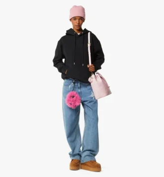 Bolso Dessau Drawstring en piel con Maxi Monogram