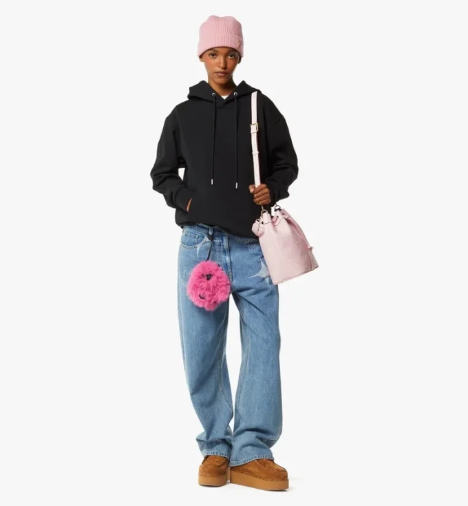 Bolso Dessau Drawstring en piel con Maxi Monogram Bolso Dessau Drawstring en piel con Maxi Monogram