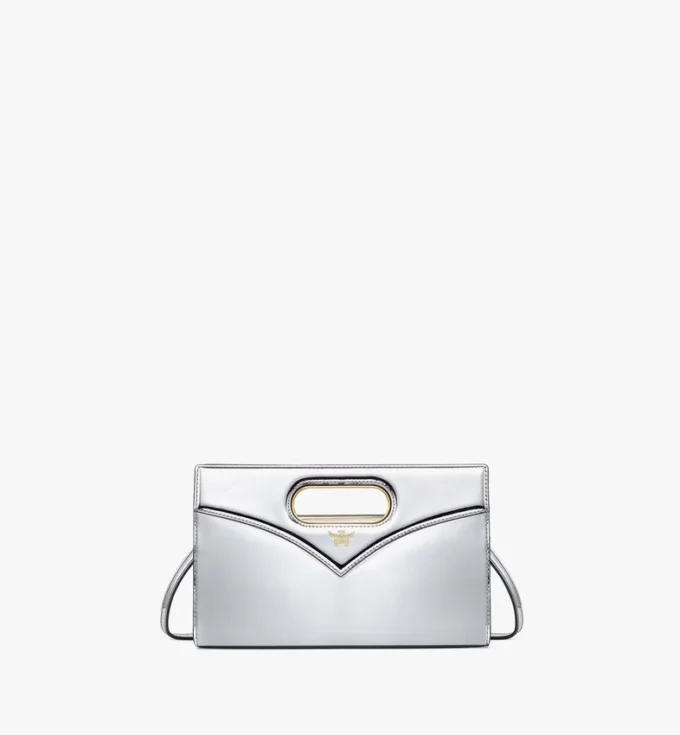 Bolso Diamond en piel metalizada con efecto espejo Bolso Diamond en piel metalizada con efecto espejo