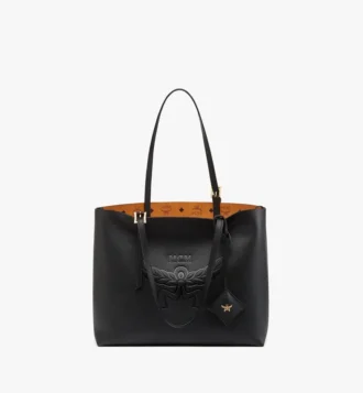 Bolso Himmel Shopper en piel con logotipo en relieve