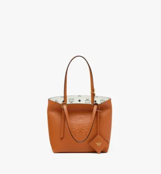 Bolso Himmel Shopper en piel con logotipo en relieve