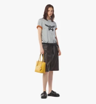 Bolso Himmel Shopper en piel con logotipo en relieve