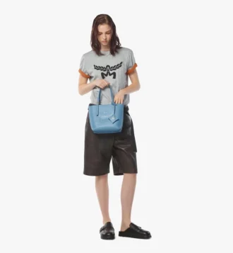 Bolso Himmel Shopper en piel con logotipo en relieve Bolso Himmel Shopper en piel con logotipo en relieve