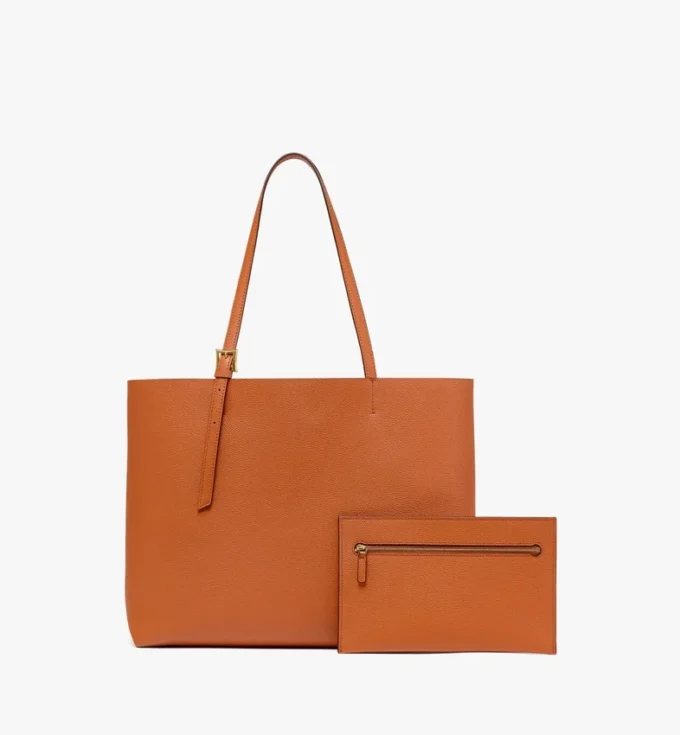 Bolso Himmel Shopper en piel con logotipo en relieve Bolso Himmel Shopper en piel con logotipo en relieve