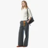 Bolso Hobo Aren de nailon reciclado y cuero con estampado Monogram Bolso Hobo Aren de nailon reciclado y cuero con estampado Monogram