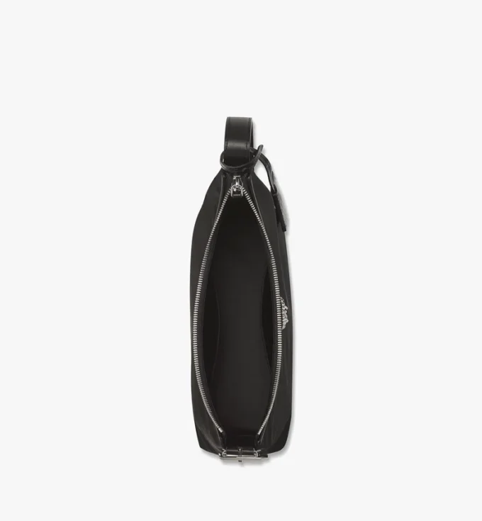 Bolso Hobo Aren de nailon reciclado y cuero con estampado Monogram Bolso Hobo Aren de nailon reciclado y cuero con estampado Monogram