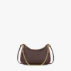 Bolso hobo Aren Duo en Maxi Visetos y piel de becerro