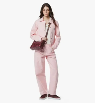 Bolso Hobo Aren en lona Visetos Maxi Bolso Hobo Aren en lona Visetos Maxi