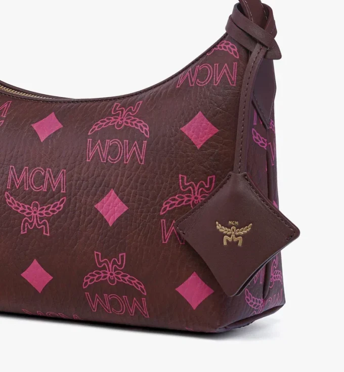Bolso Hobo Aren en lona Visetos Maxi Bolso Hobo Aren en lona Visetos Maxi