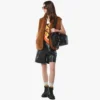 Bolso hobo con cremallera Aren en Econyl® y piel con estampado Monogram Bolso hobo con cremallera Aren en Econyl® y piel con estampado Monogram