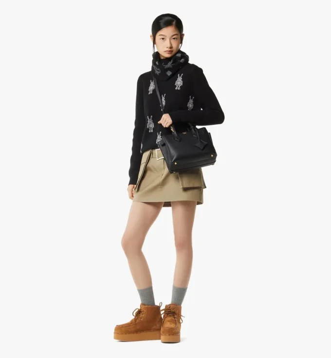 Bolso Milla Tote en piel granulada Bolso Milla Tote en piel granulada