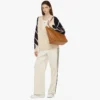 Bolso shopper Toni con cierre superior en Visetos